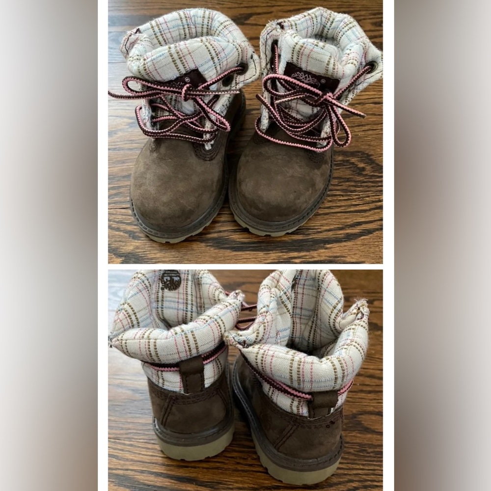 Timberland toddler boots 4.5C